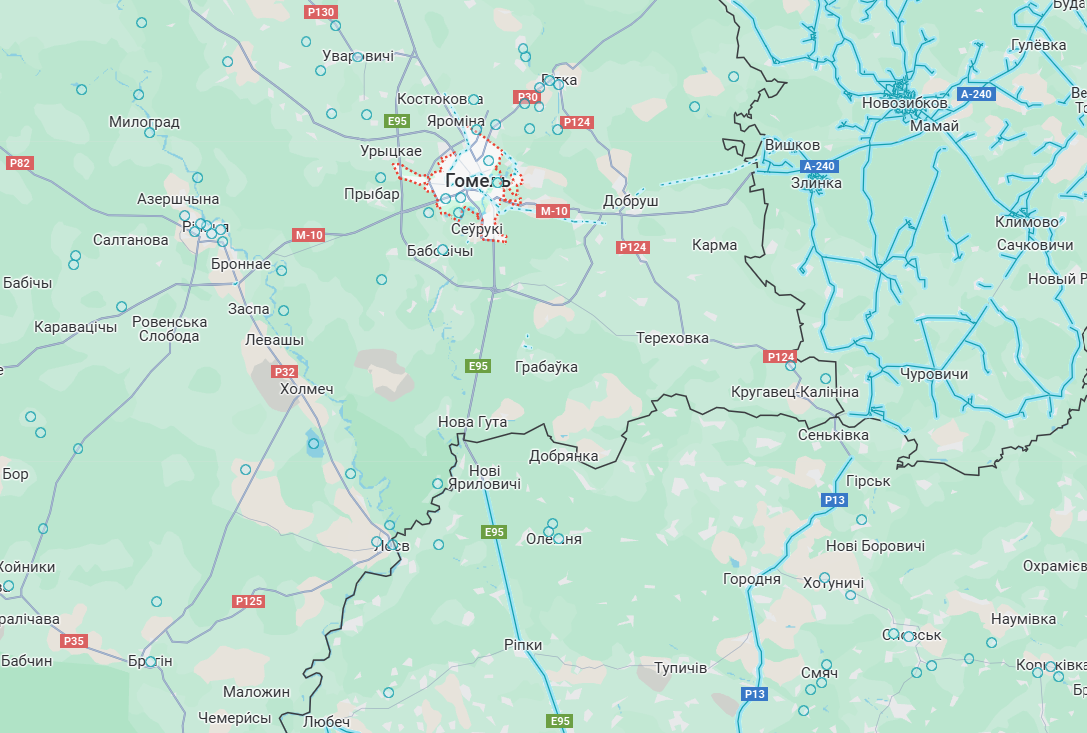 В Беларуси звучали взрывы, в сети говорят о сбитии БПЛА в районе Гомеля